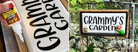 DIY Garden Décor: Plant Labels & Garden Sign
