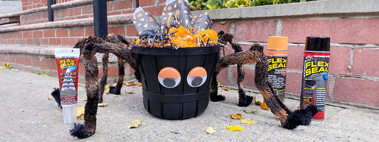 DIY Spider Halloween Basket