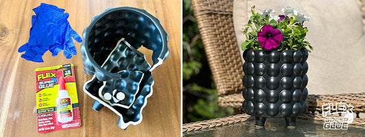 How To Fix a Broken Ceramic Flowerpot