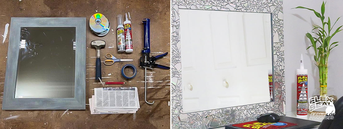 Fix A Broken Mirror With Resin! - On A Budget 