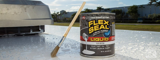 How To Repair RV Roof Leaks With Flex Seal
