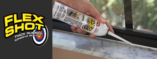 How To Seal Your Windows With Flex Shot