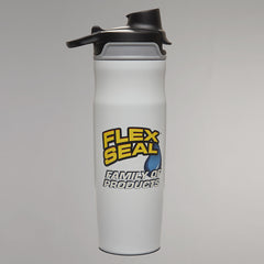 Flex Seal Classic Logo White Water Bottle