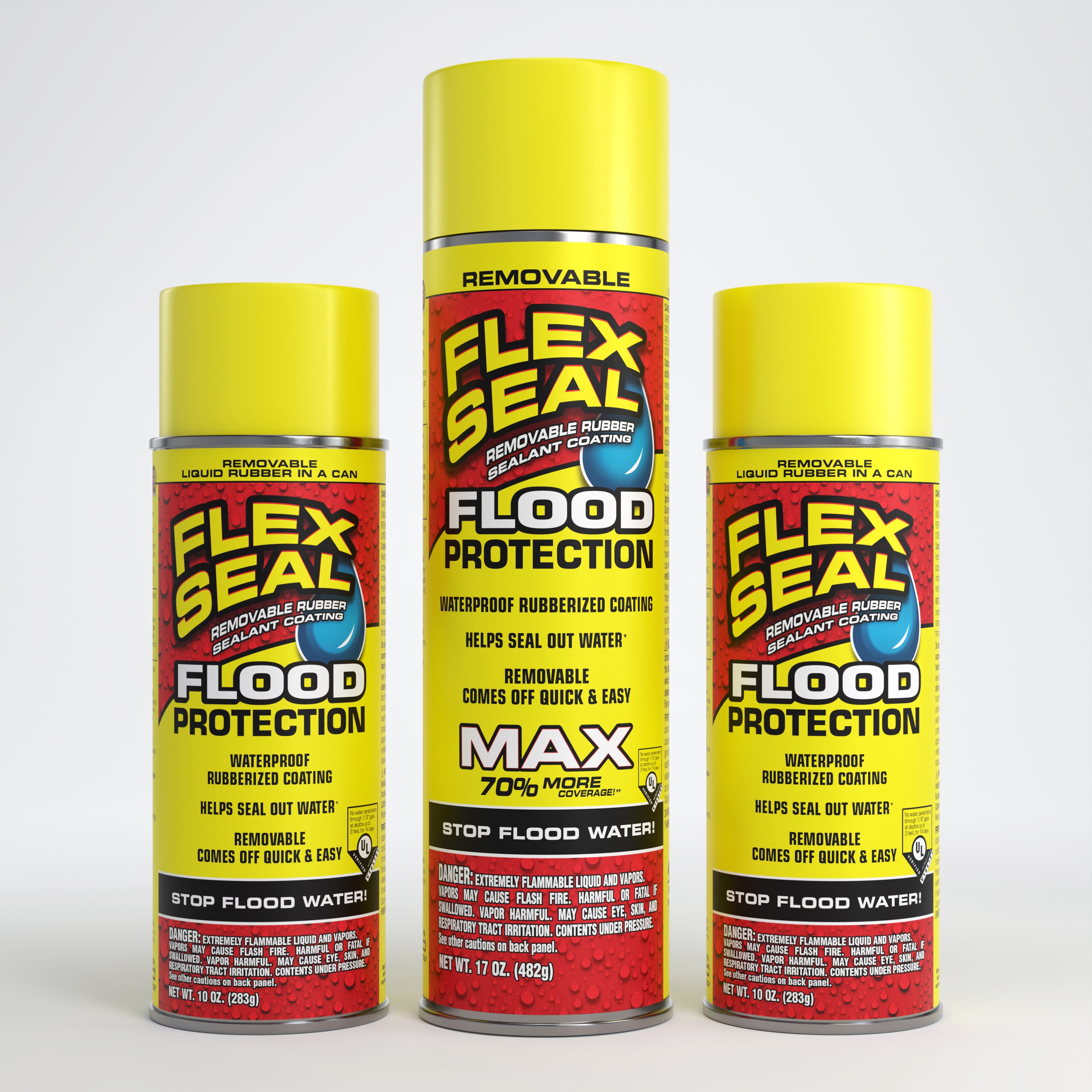 Flex Seal 14-fl oz Black Aerosol Spray Waterproof Rubberized