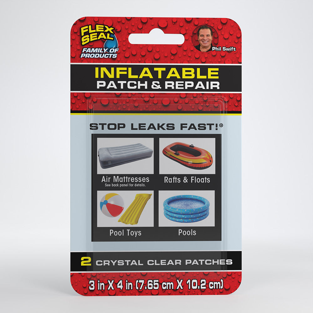 Easy Peel and Stick Inflatable Patch Repair Kit for Air Mattress, Water Bed