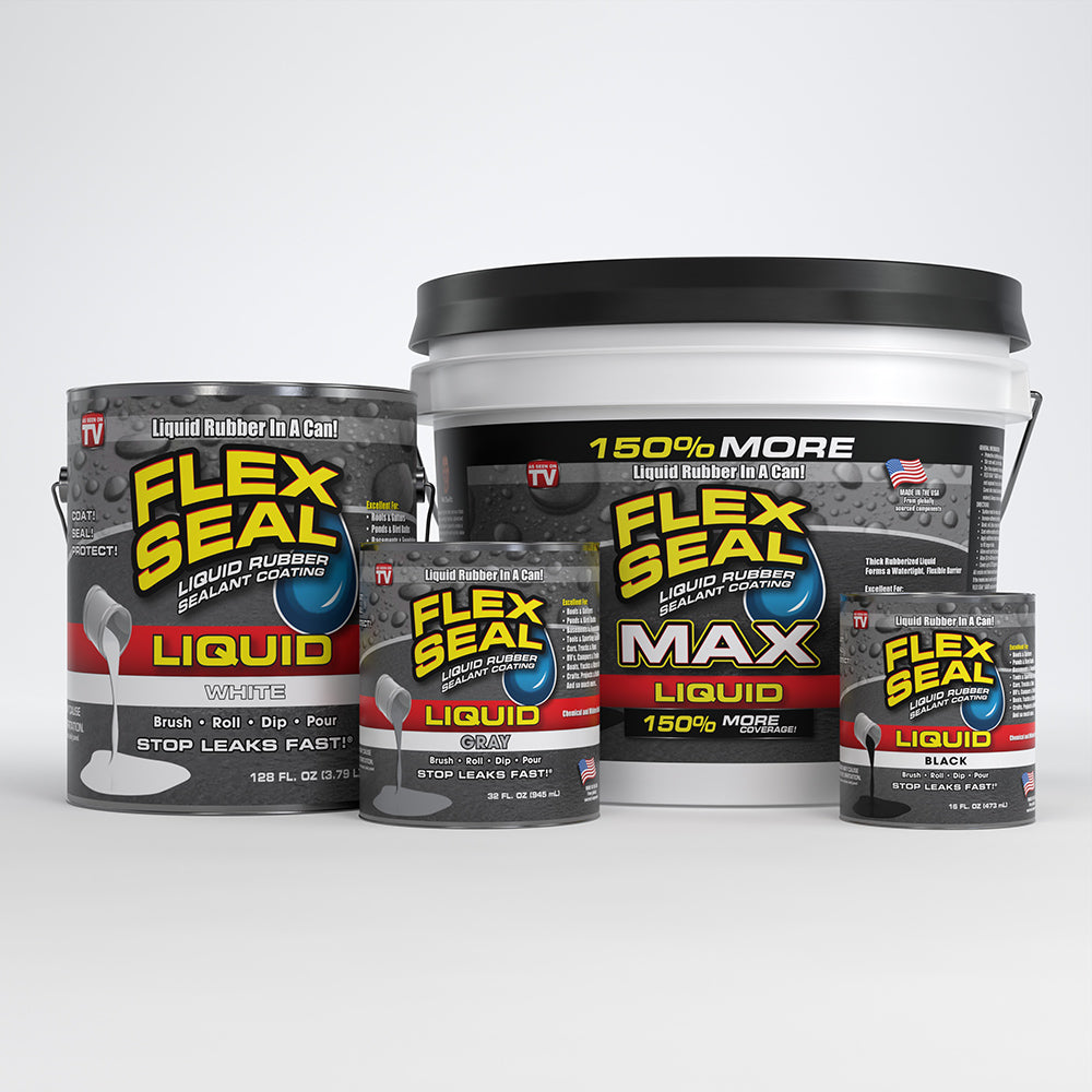 Flex Seal Liquid, 16 oz, Clear, Liquid Rubber Coating Sealant