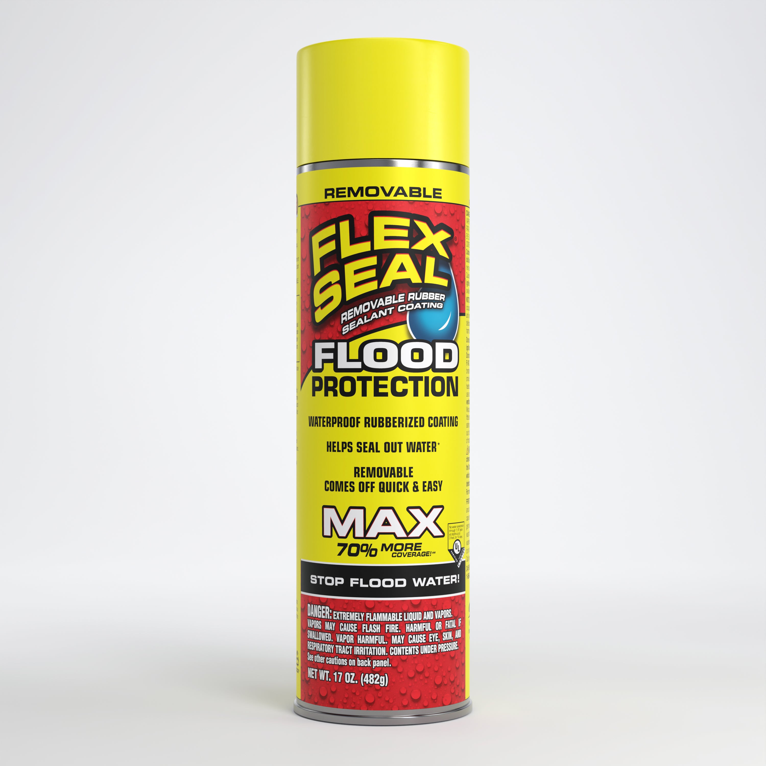 FLEX SEAL Family of Flex Seal MAX, Black, 17-oz.