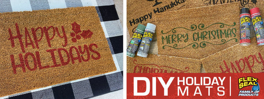 DIY Holiday Mats