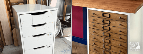 DIY Alex Drawer Home Office Desk With Flex Glue