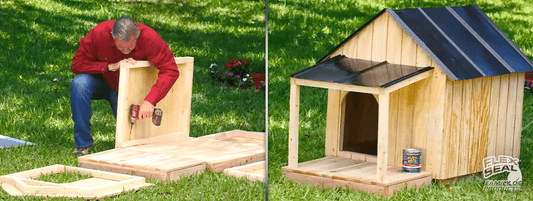 How To Make a Waterproof DIY Doghouse