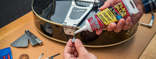 How long does it take Flex Glue to harden?