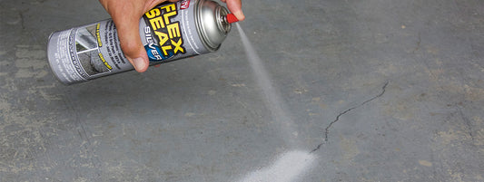 Can You Use Flex Seal Spray on Concrete?