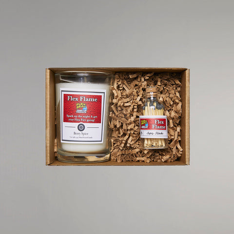 Flex Seal Candle and Match Set