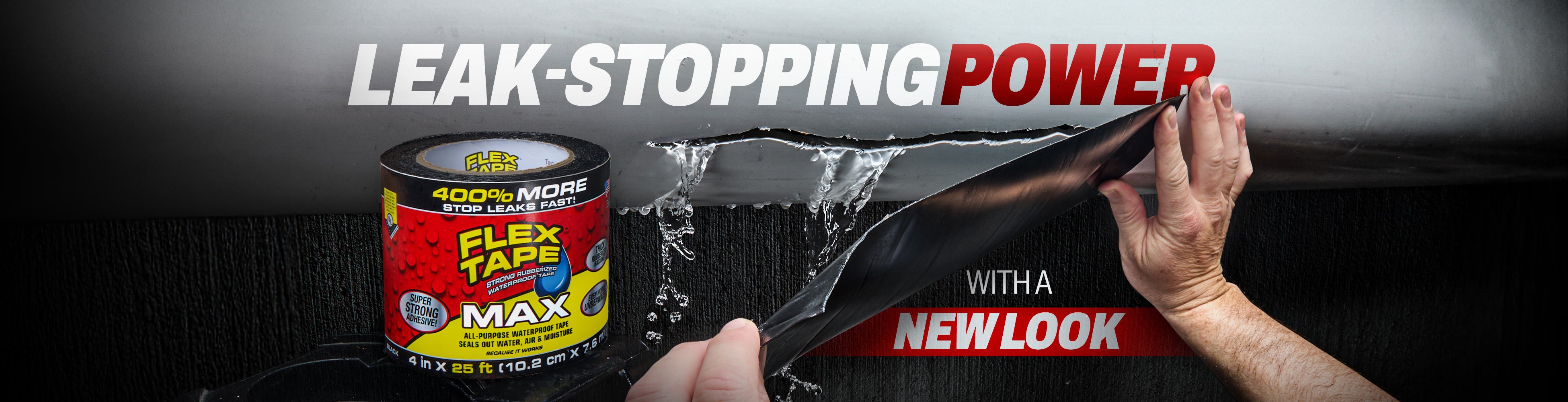Flex Tape desktop banner