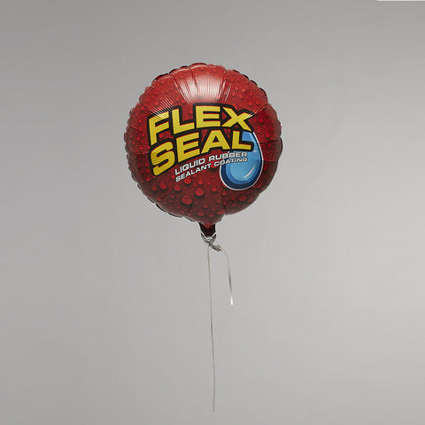 Flex Seal Classic Logo Red Foil Balloon