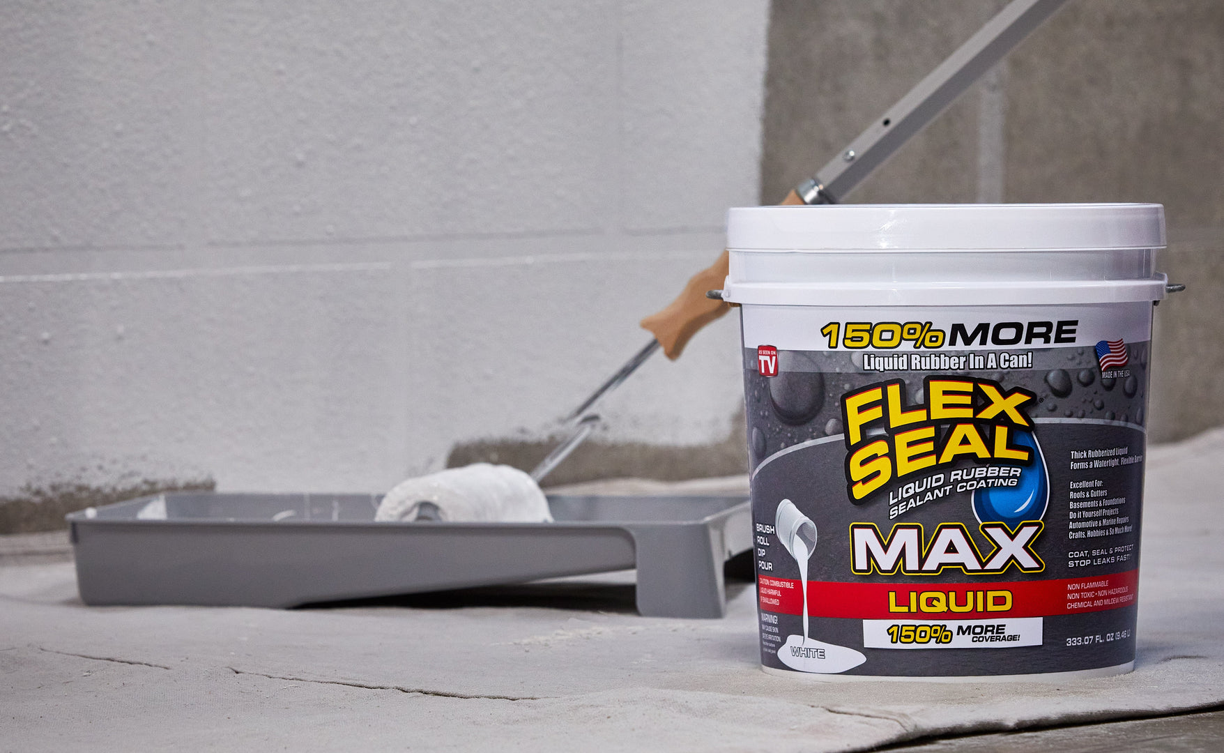 Flex Seal - Splash into summer repairs with Flex Seal® Clear! Our Handyman  In A Can® is the perfect rubberized sealant spray coating that sprays out  as a liquid, seeps into cracks