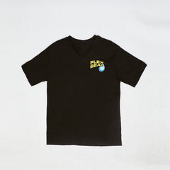 Flex Seal Black V-Neck T-Shirt