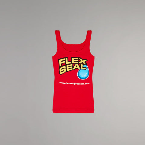 Flex Seal Red Womens Tank Top