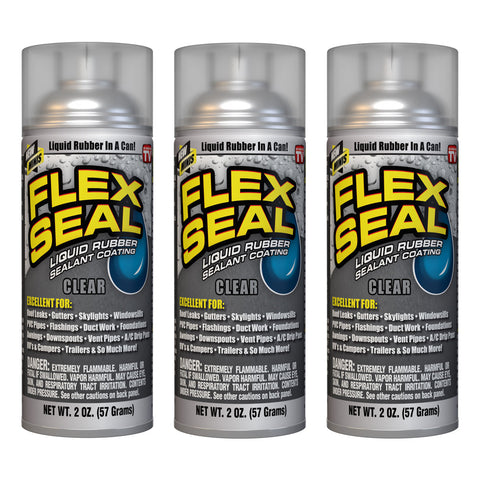 Flex Seal Mini 2-fl oz Clear Aerosol Spray Waterproof Rubberized Coating in  the Rubberized Coatings department at