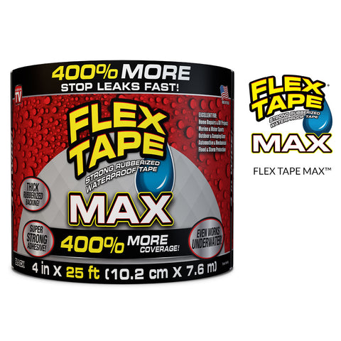 Flex Tape Tape, Waterproof, Strong Rubberized, Clear 1 ea, Shop