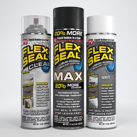 Flex Seal 14-fl oz Black Aerosol Spray Waterproof Rubberized Coating  (6-Pack) in the Rubberized Coatings department at