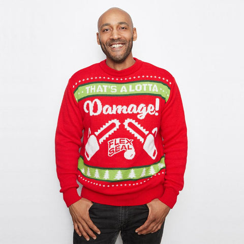 Flex Seal Ugly Christmas Sweater